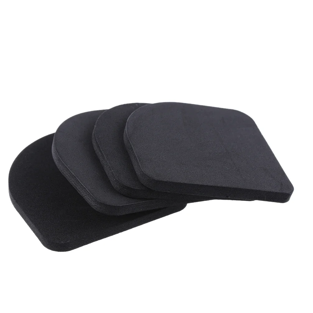 4PCS/Lot Black Multifunctional Anti Vibration Mat For Refrigerator Anti-vibration Noise Shock Pads bathroom Accessories 2