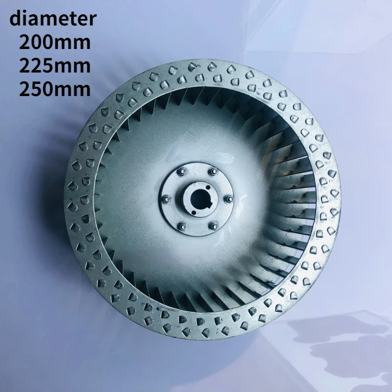 ที่กำหนดเองใบพัดพัดลมใบมีดพัดลมเป่าลมใบพัด200Mm ไอเสียพัดลมแรงเหวี่ยง Blade Kitchen ระบายอากาศพัดลมมอเตอร์ล้อ 1