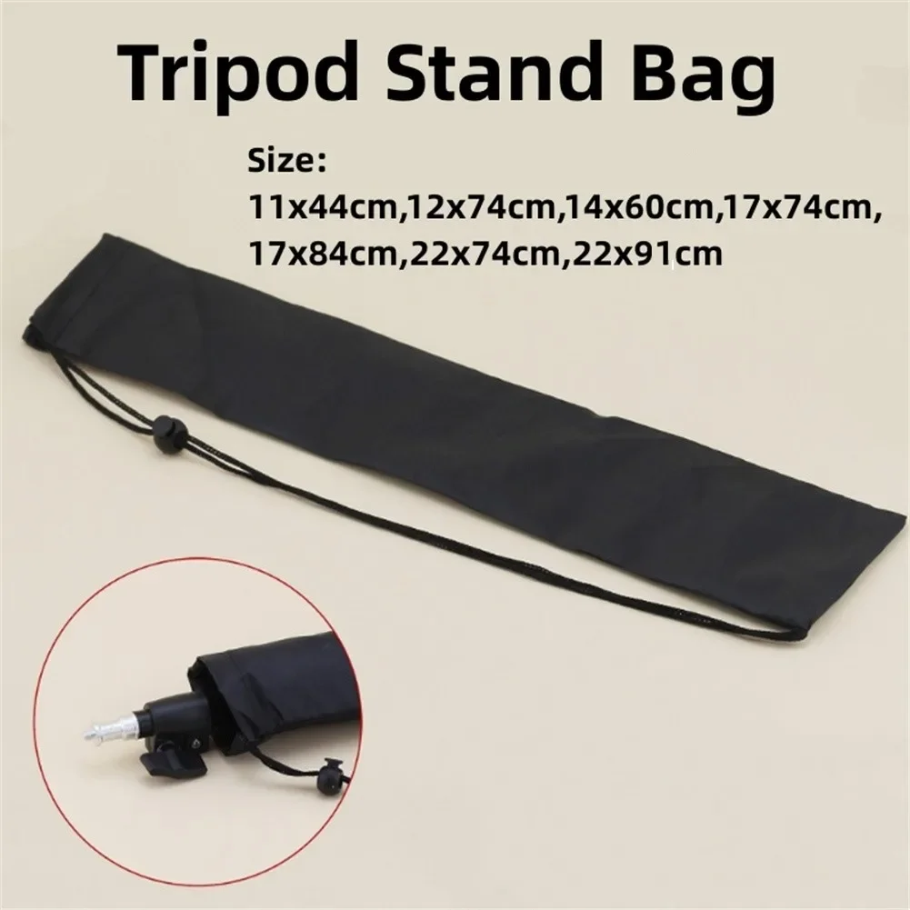 44-91cm Drawstring Toting Bag Handbag For Mic Tripod Stand Light Stand Umbrella Space-saving Storage For Carrying Speakers