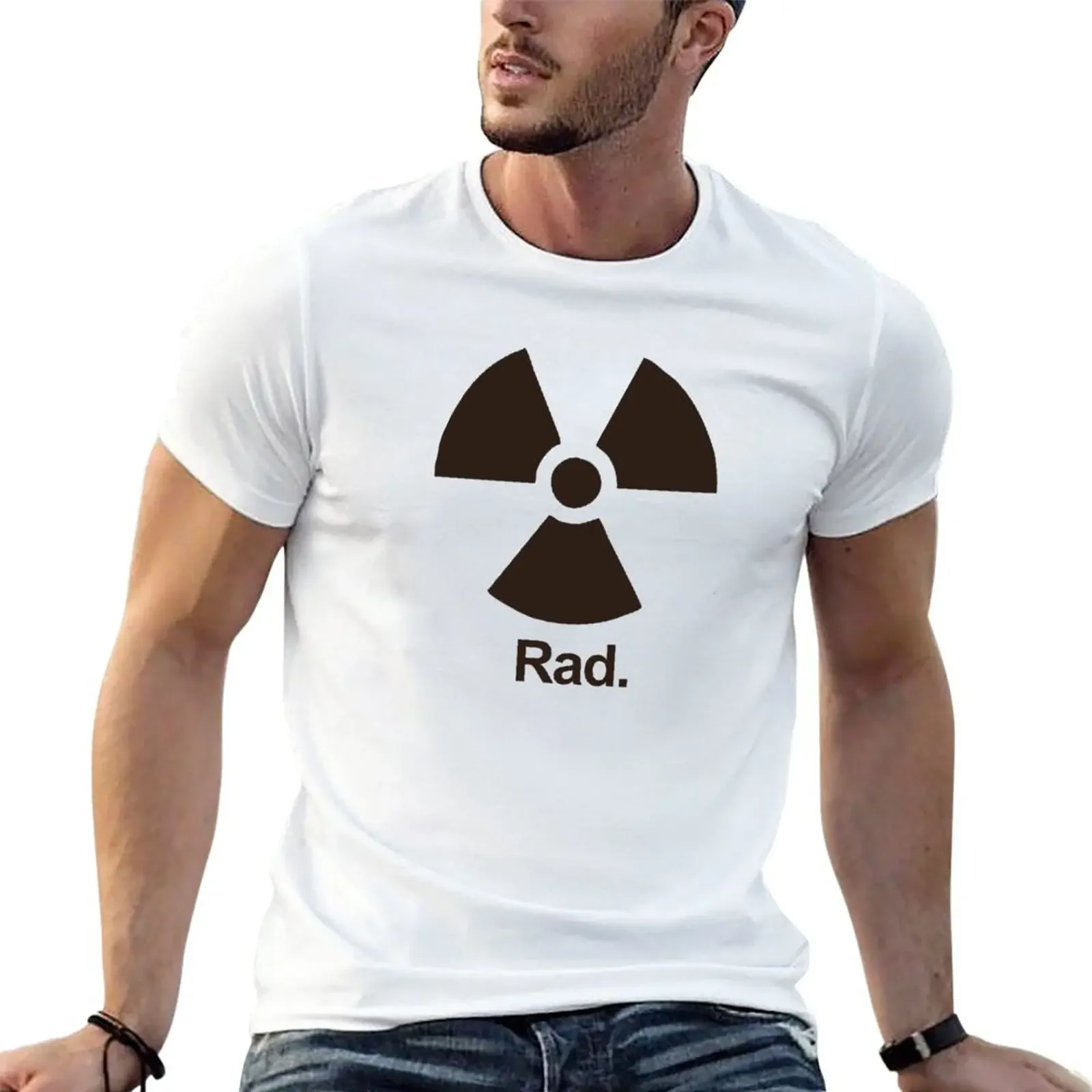 

Rad. T-Shirt vintage oversized summer clothes big and tall t shirts for men