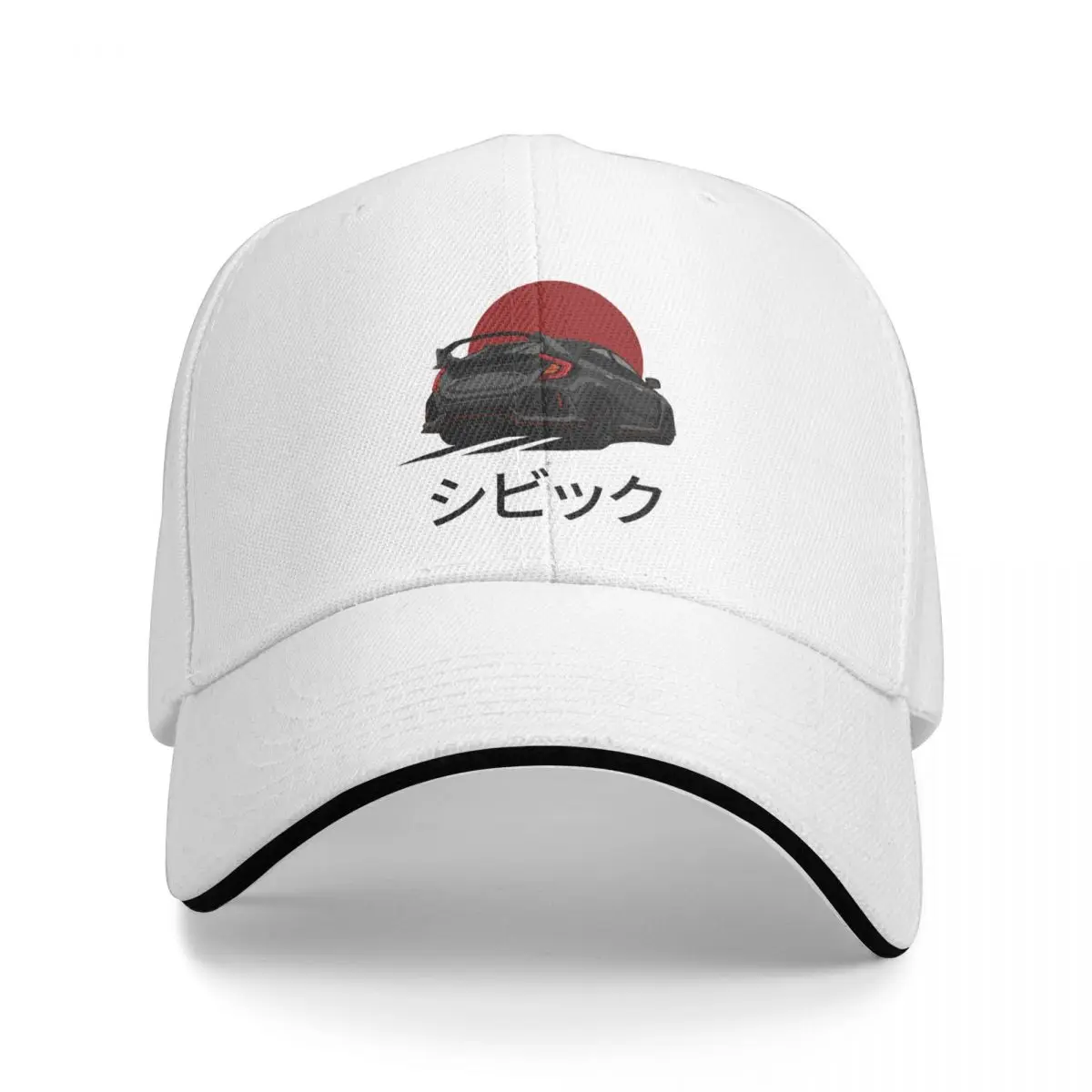 

The JDM Car: Civic FK8 Type R Cap Baseball Cap sun hat Brand man caps vintage hat for women 2023 Men's