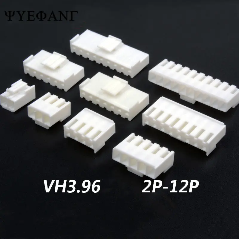 

10pcs/lot VH 3.96mm pitch 2P/3P/4P/5P/6P/7P/8P Housing VH3.96 Connector