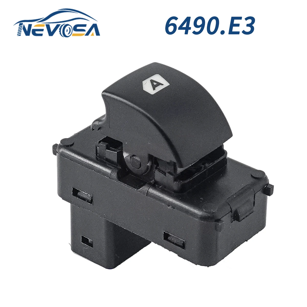 NEVOSA 6490.E3 Electric Power Window Switch For Peugeot Partner Box Platform Chassis 207 Citroen Berlingo C4 6490E3 Driver Side