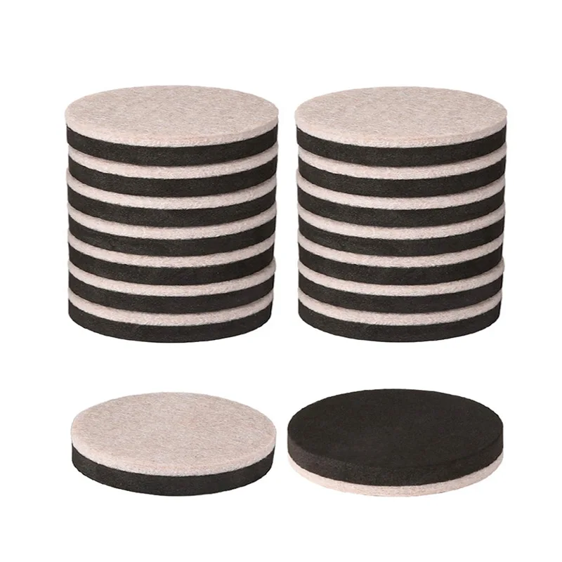 Aazon.co: Unlorspy 8Pcs Felt Furniture Sliders Reusable Carpet Base...