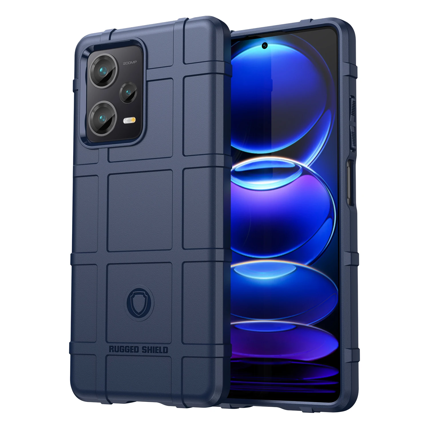 Funda para Redmi Note 11 Pro/Redmi Note 11E Pro con protector de pantalla  de vidrio templado, cubierta protectora de TPU transparente de cuerpo