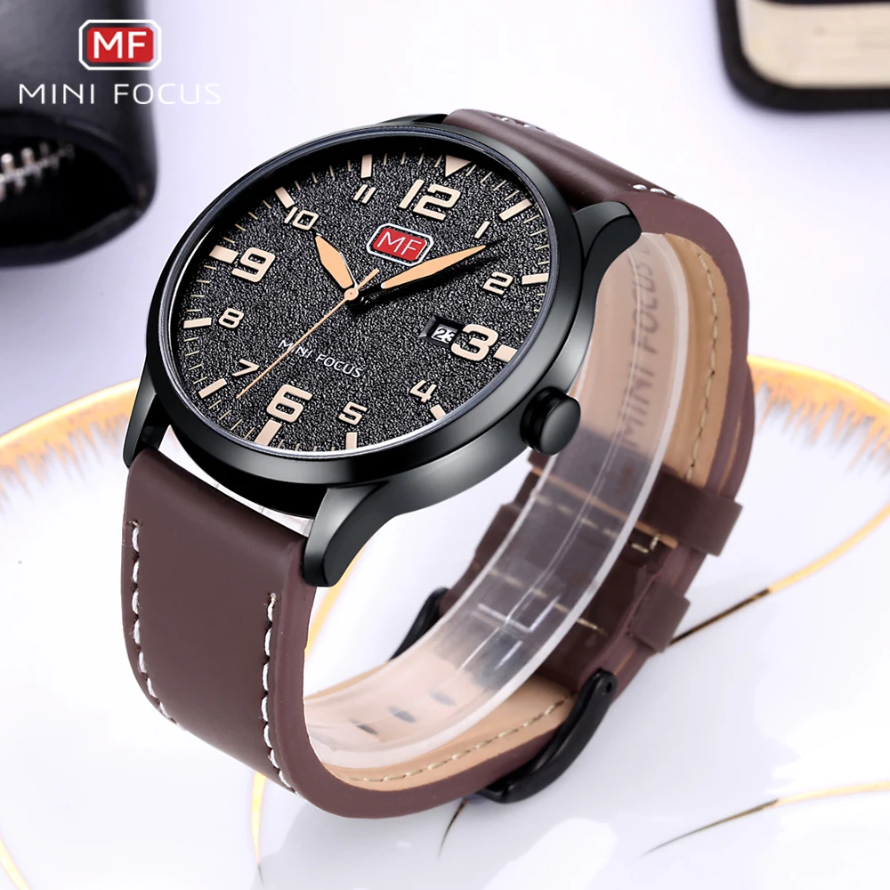 MINI FOCUS Quartz Watch for Men Waterproof_voghion.com
