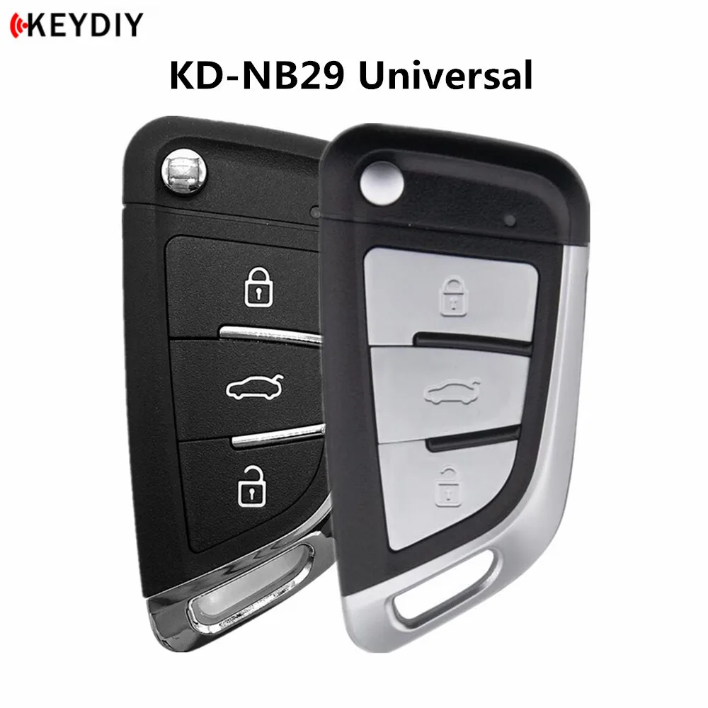 5/10/25pcs,KEYDIY Original KD900/KD-X2 Key Programmer NB29 Metal Button Universal Multi-functional KD MINI/KD-MAX Remote Car Key