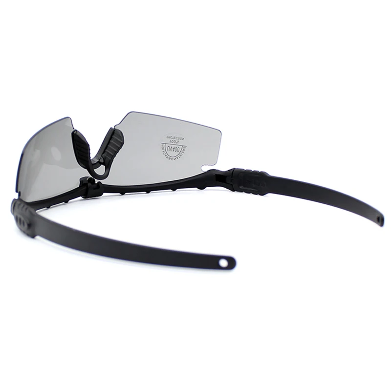 DulPolarized-Lunettes de sport de plein air pour hommes, lunettes de l'armée, lunettes de tir interdites, lunettes de soleil pour la chasse Wargame