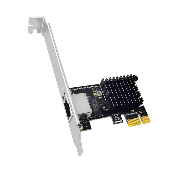 Puce de Carte RéSeau LAN RJ45 à 4 Ports PCIE X1 1000M PCIe Gigabit