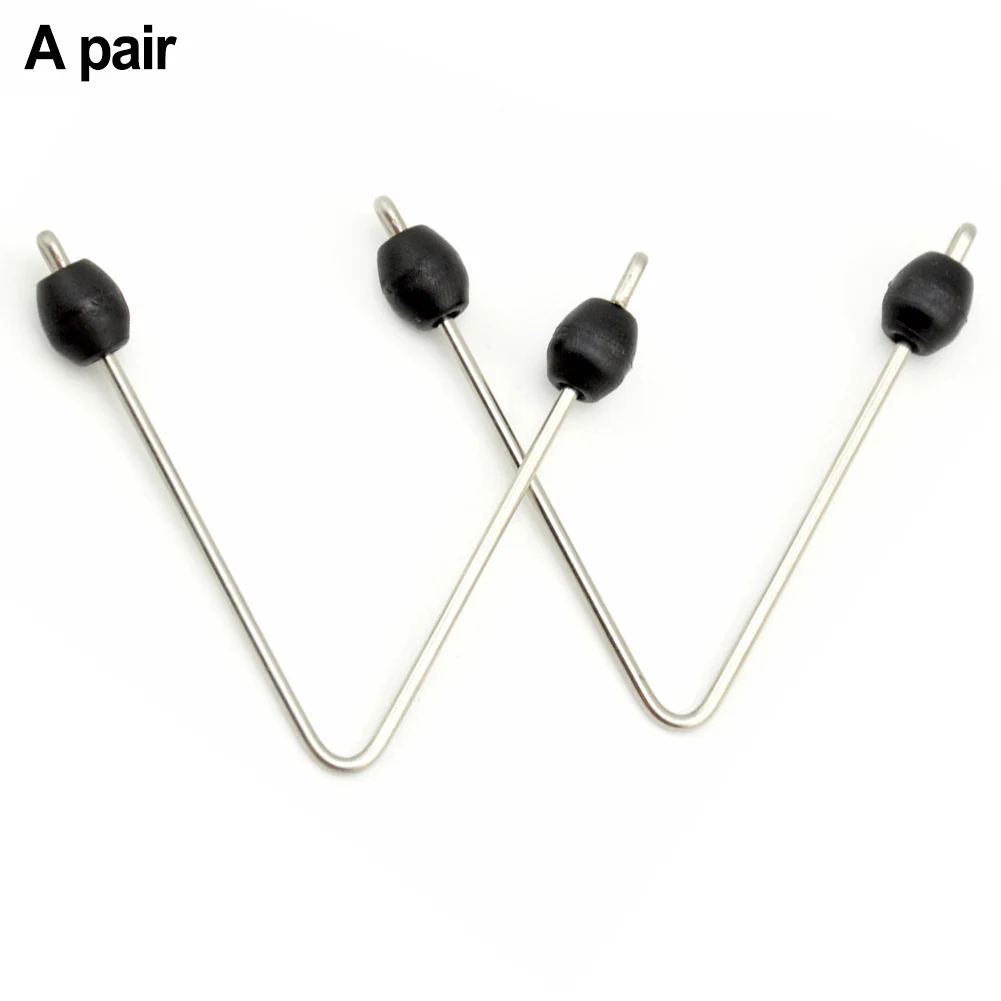 

2022 New Fishing Tackle Gear Accessories Wishbones Spearfishing Stainless Steel Terminals Ball V Wishbone 2Pcs