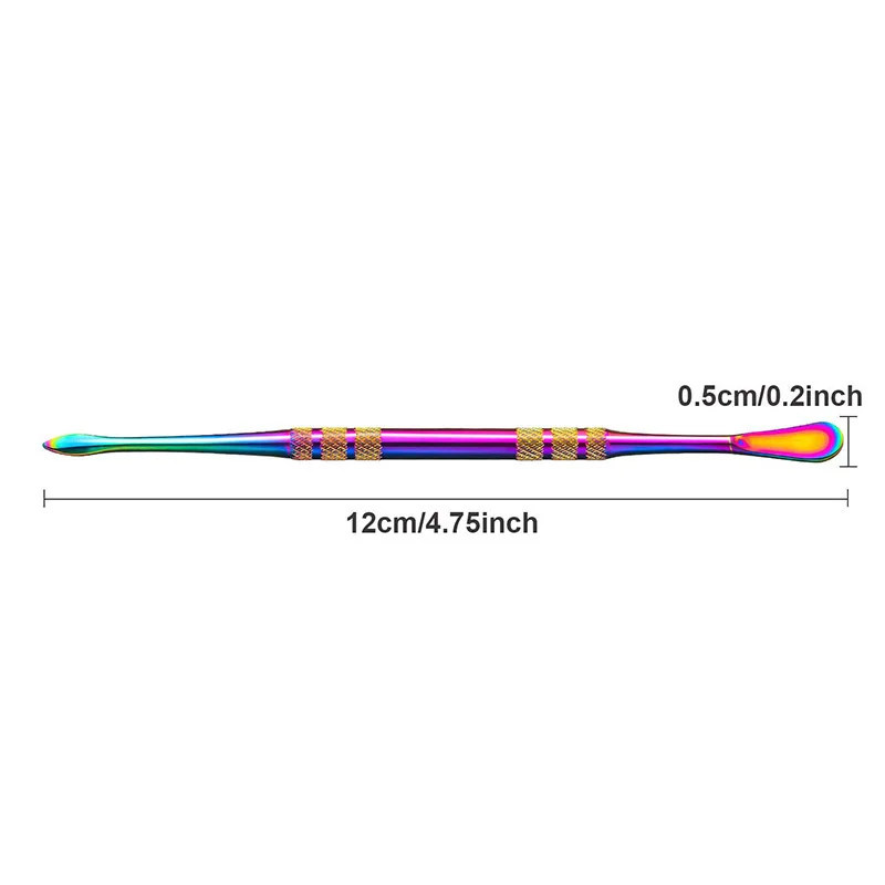 10 Pieces Wax Carving Tool 4.75 Inch Stainless Steel Clay Sculpting Tool Rainbow