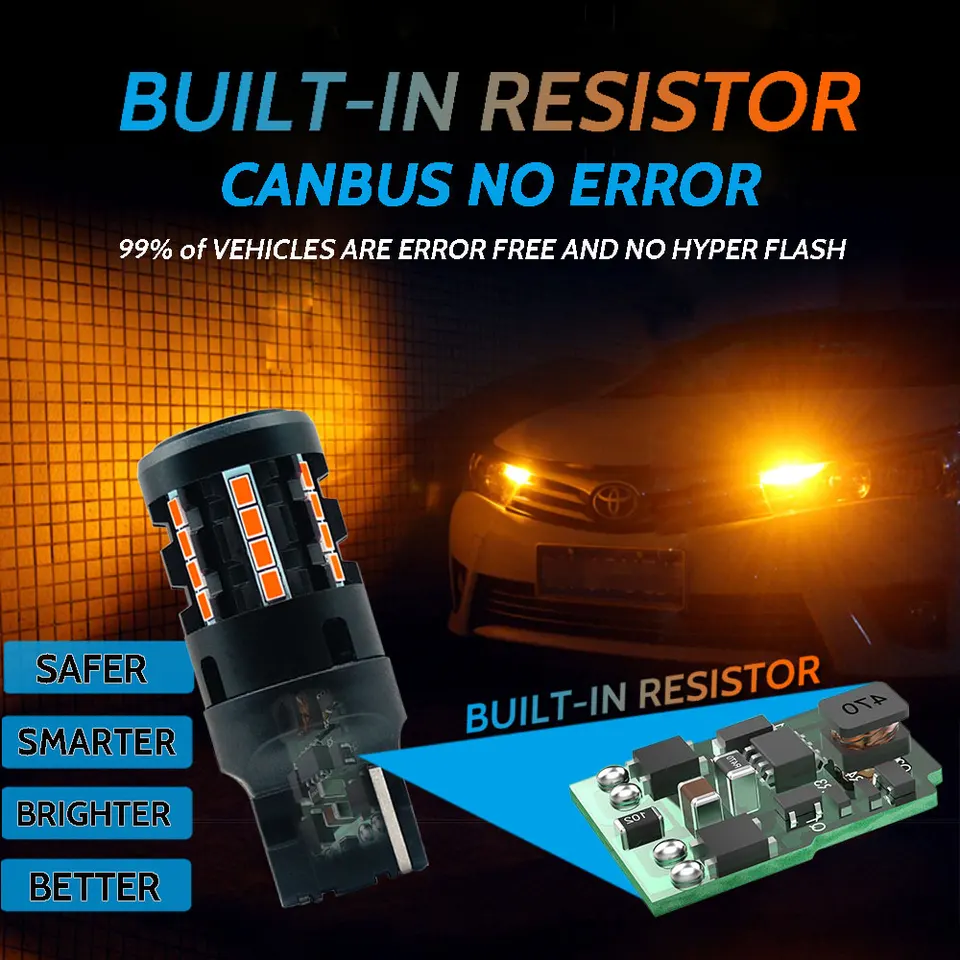 W21w canbus led dagrijverlichting vervangingslampen - Auto's W21w canbus led dagrijverlichting vervangingslampen - Auto's