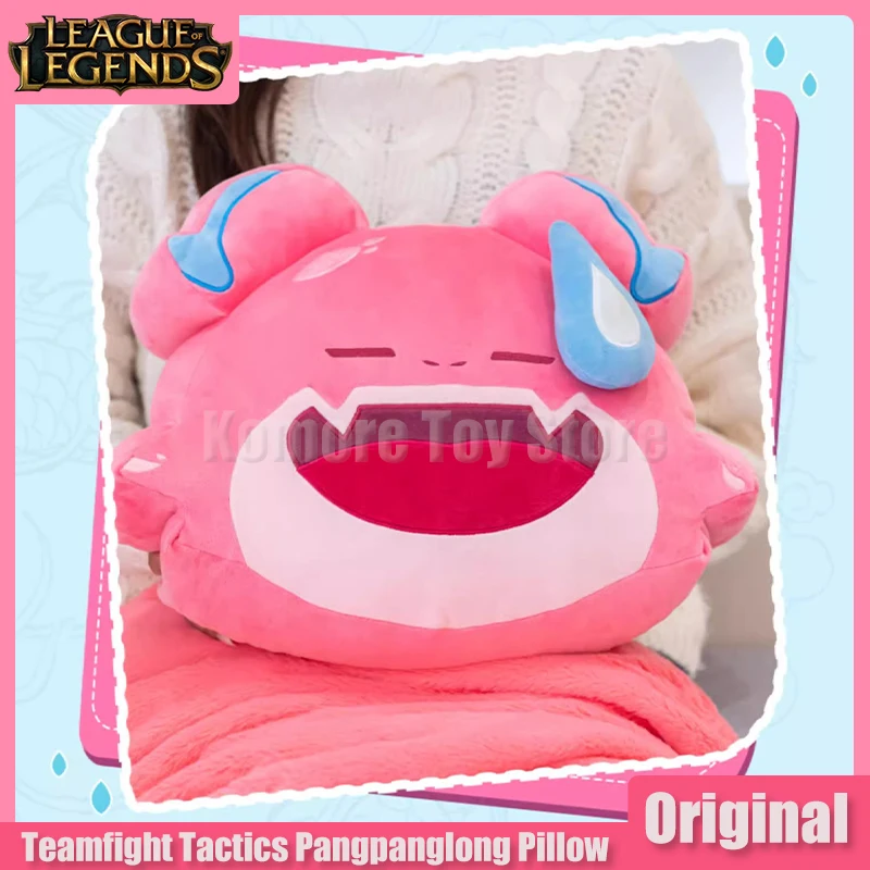 

League Of Legends Game Official Authentic Plush Toy Teamfight Tactics Pillow Doll Periphery Soft Plushie Doll Toys For Kids Gift