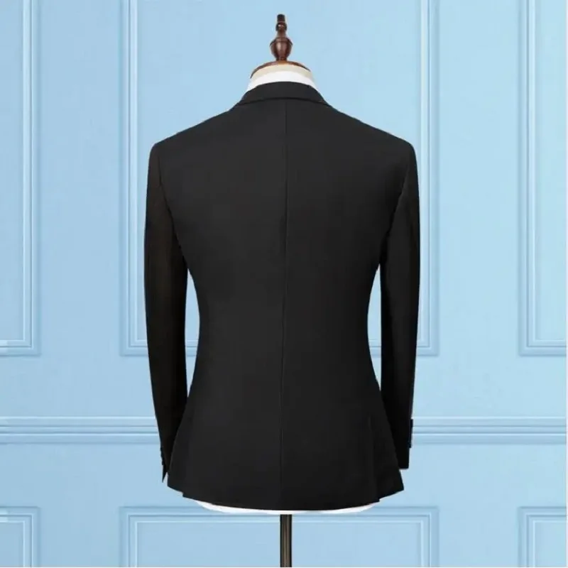 (Jacket+Vest+Pants)men Suits For Wedding Business Mens Formal Wear High Quality Men Casual Suits Terno Masculino Slim Fit