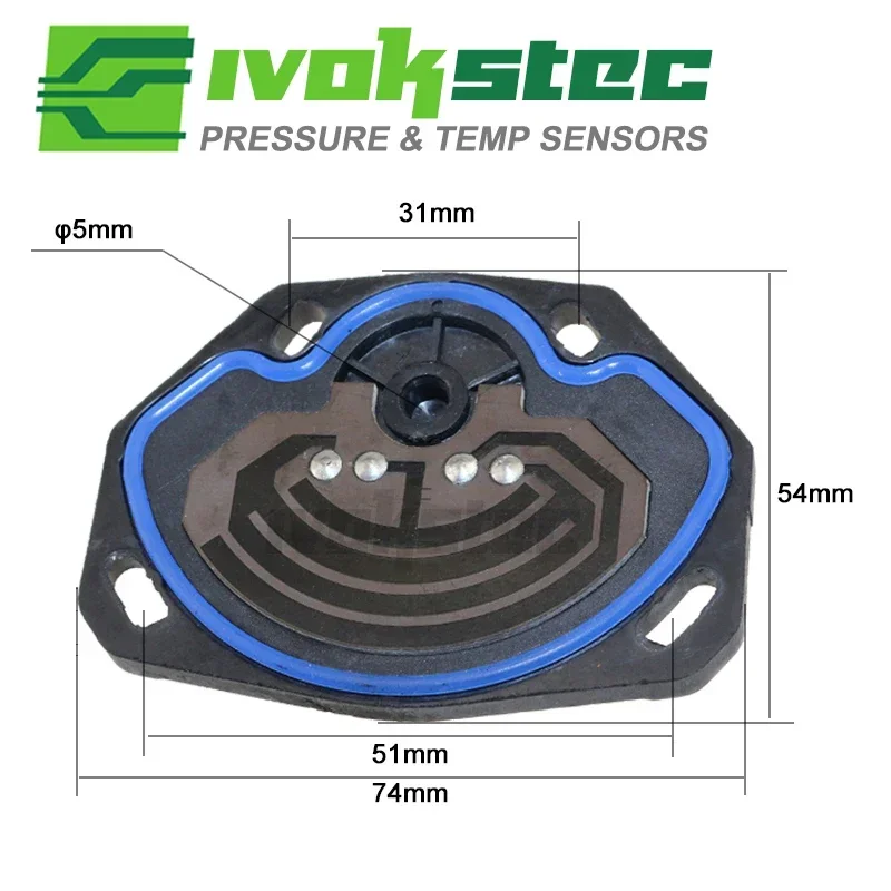 Throttle Position Sensor TPS Throttle Position Sensor For VW Golf GL Monoponto Jetta Passat Seat Skoda Citroen Audi 80 Renault Peugeot Lancia 037907385A