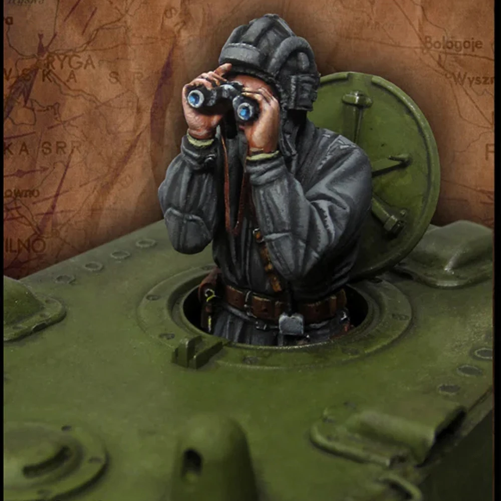 XINGCHANG Kit De Modèle De Figurine En Résine 1/35 Soldat SOVIÉTIQUE DE LA DEUXIÈME Guerre Mondiale AU Repos Non Assambré Non Peint