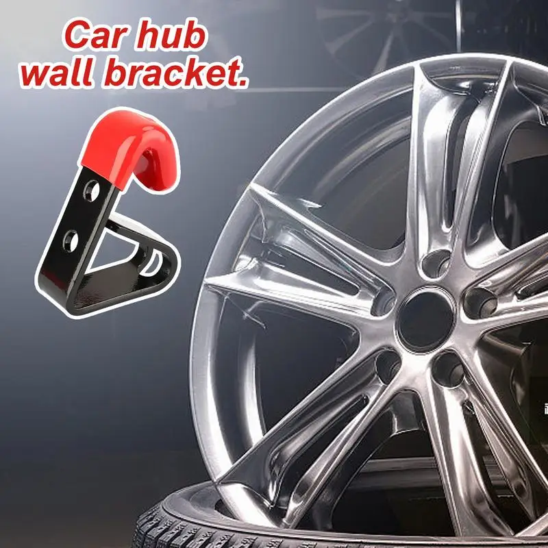 Wheel Rim Wall Holder Garage Decorative Wall Mount for Car Wheels Hubs Display Stands for Caravan SUV Off-Road Vehicle Trucks