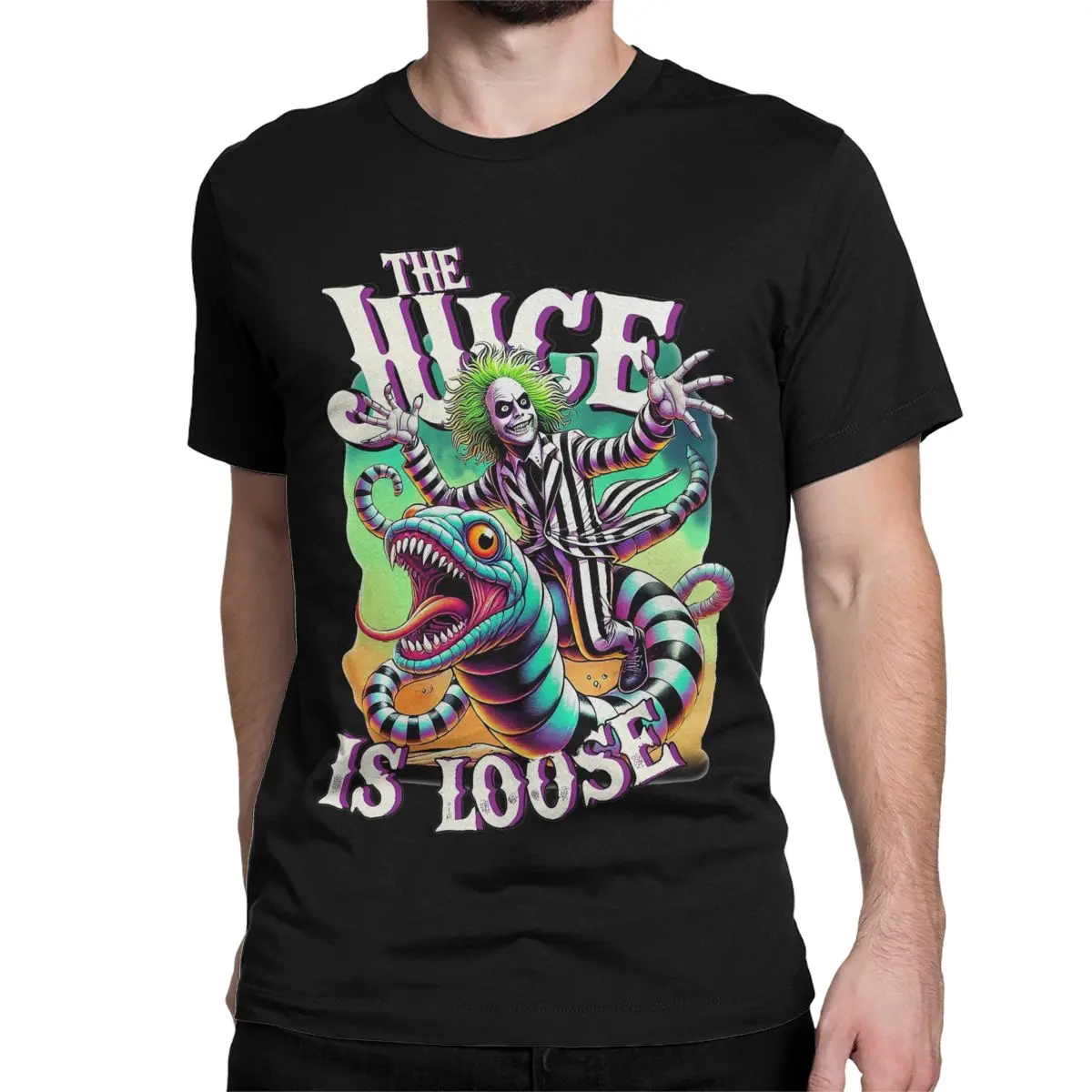 Beetlejuice Warner Brothers Its Showtime - Camiseta De