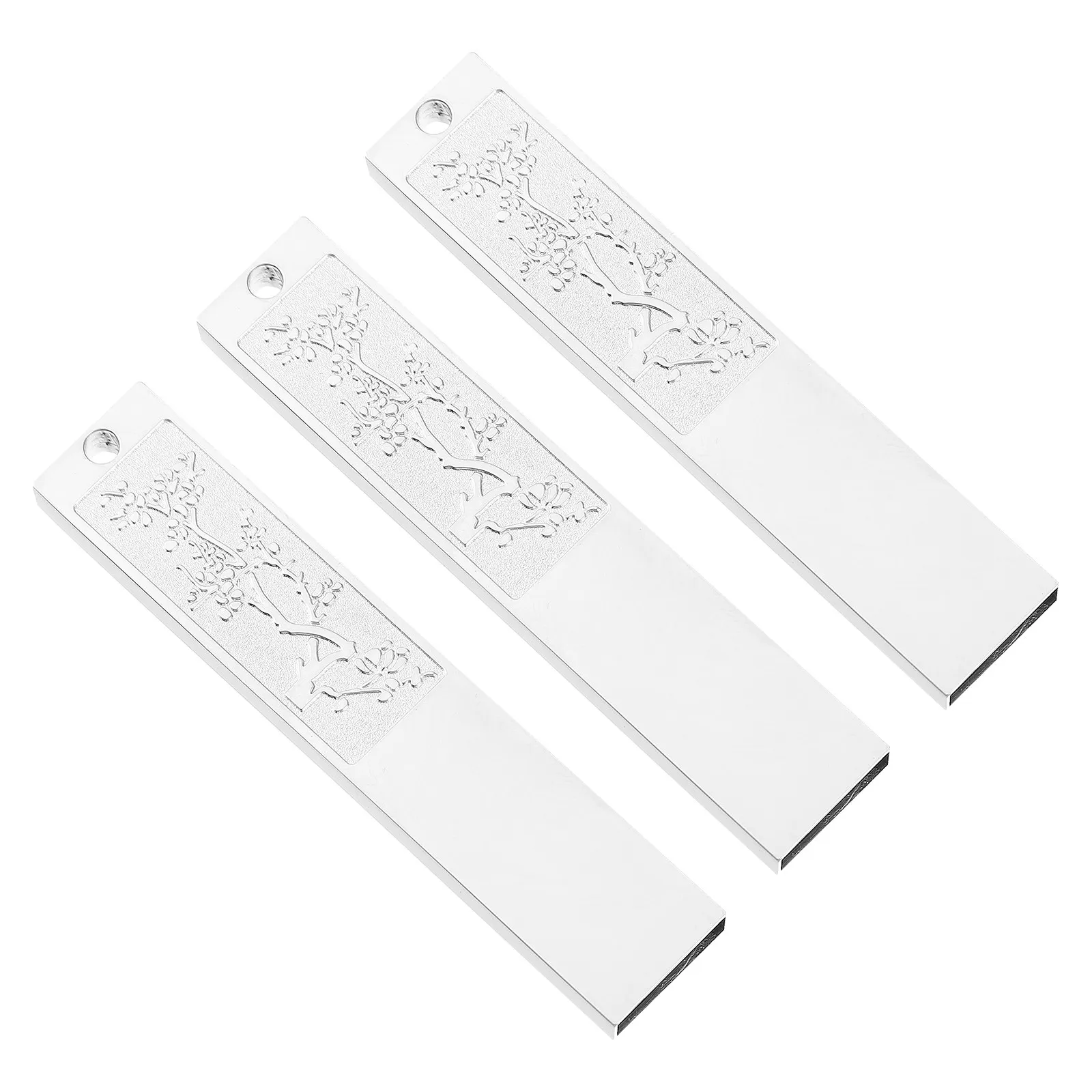 3Pcs USB 디스크 케이스 내구성 있는 아연 합금 매화 보호 쉘 경량 우아한..