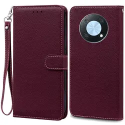 Copertura Flip Premium Wallet per Nova Y90 - Protezione Elegante e Stilosa
