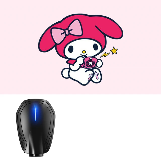 Sanrio Kuromi Car Door Lights Kawaii Cinnamoroll Cartoon