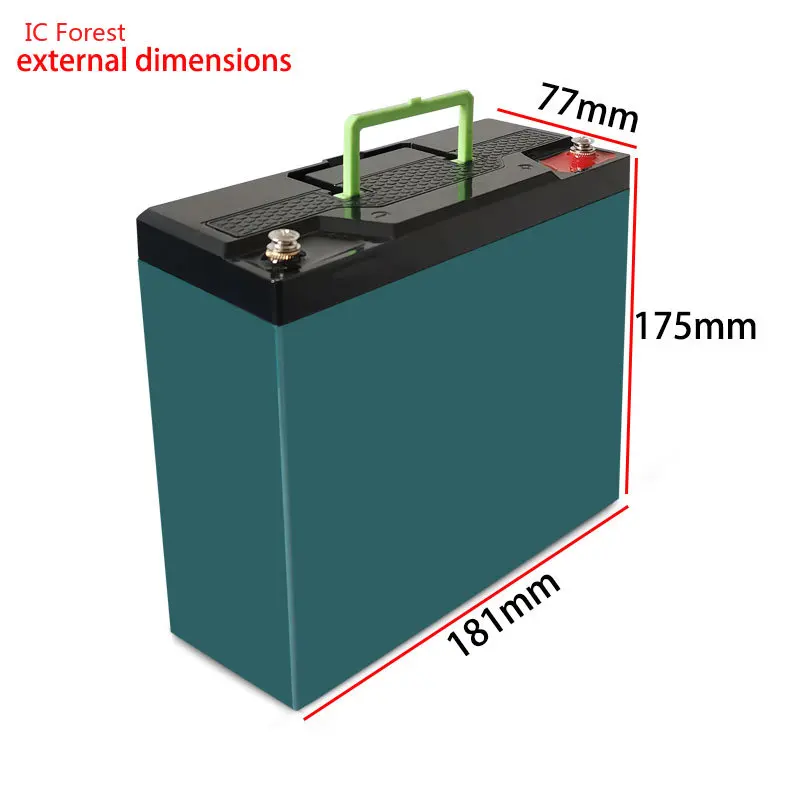 Caixas de Armazenamento da Bateria do Lítio Caixa Plástica Caixa das Pilhas Bateria Lifepo4 12v 24v 10ah 15ah 20ah 18650 21700 3314 32650 - Image 4