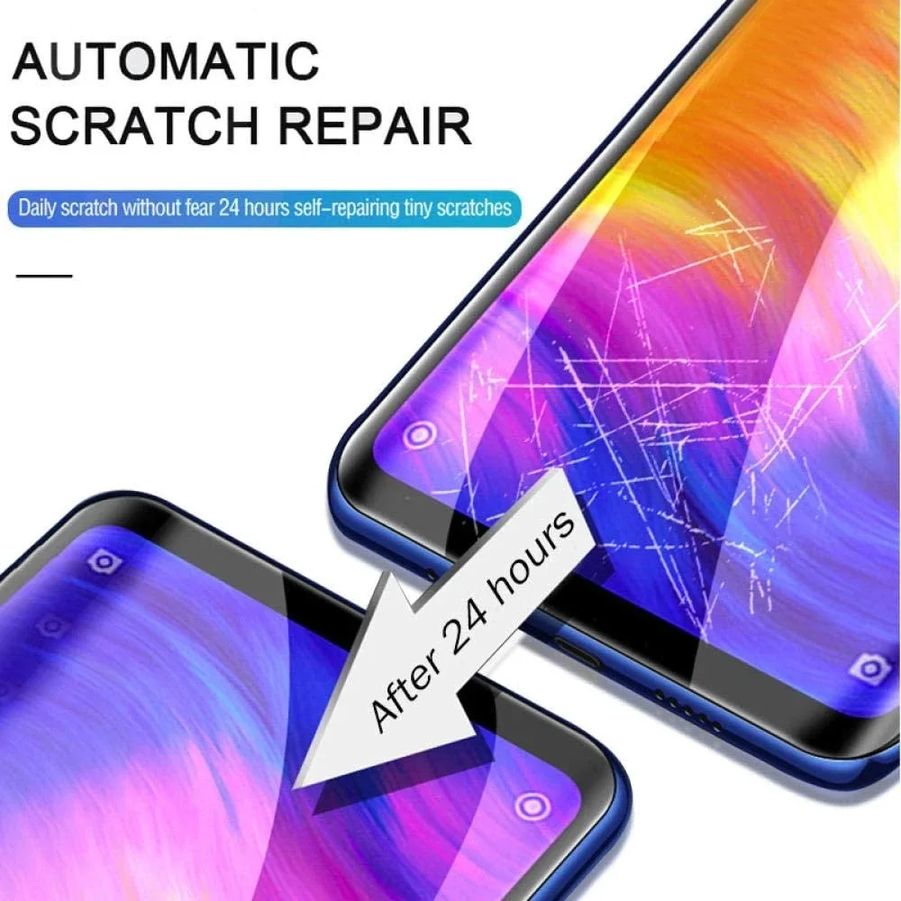 Precision-Cut Hydrogel Film Screen Protector - Pack of 3