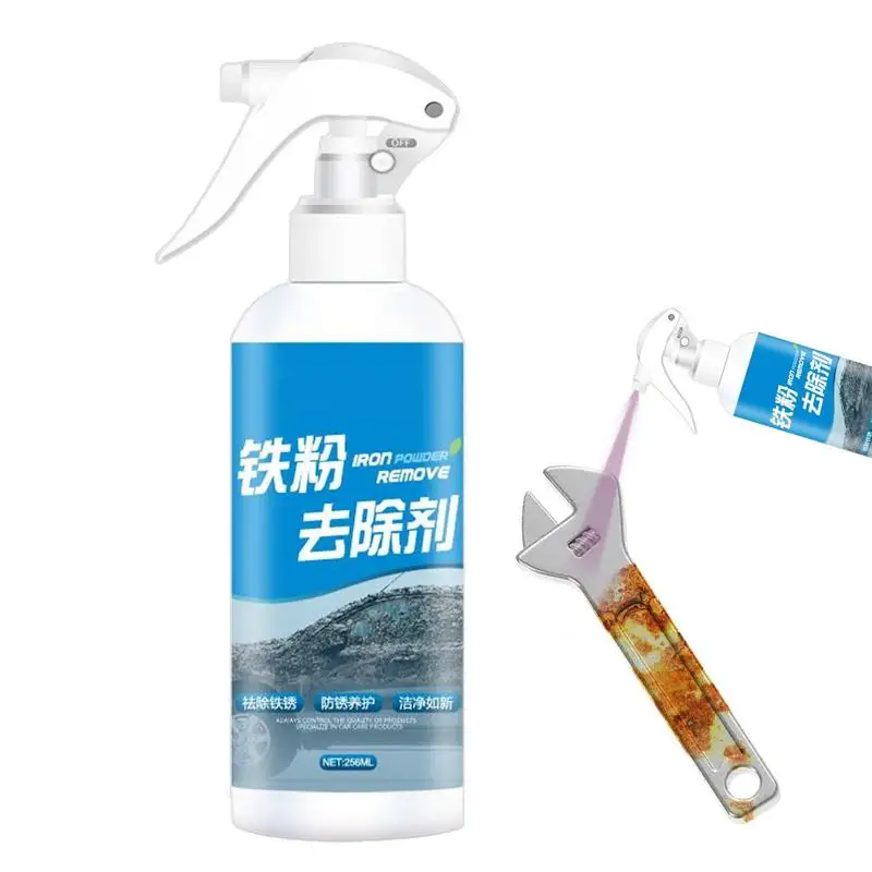 500/250Ml Agente Di Rimozione Della Ruggine Spray Liquido Antiruggine Spray Smacchiatore Antiruggine Ad Alta Efficienza Per Bulloni Di Ferro Manutenzi