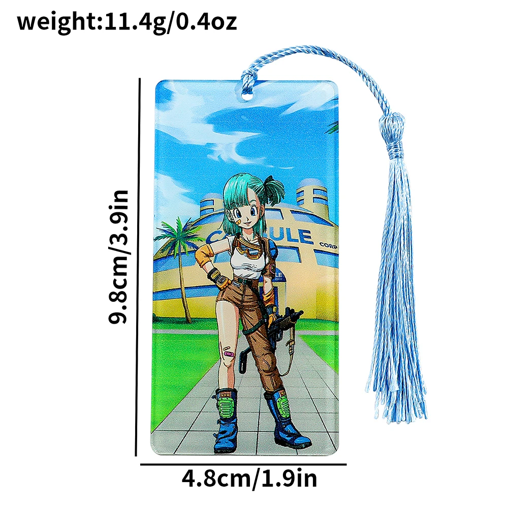 Dragon Ball Acrylic Bookmark Collectibles for anime enthusiasts reading markers for book lovers