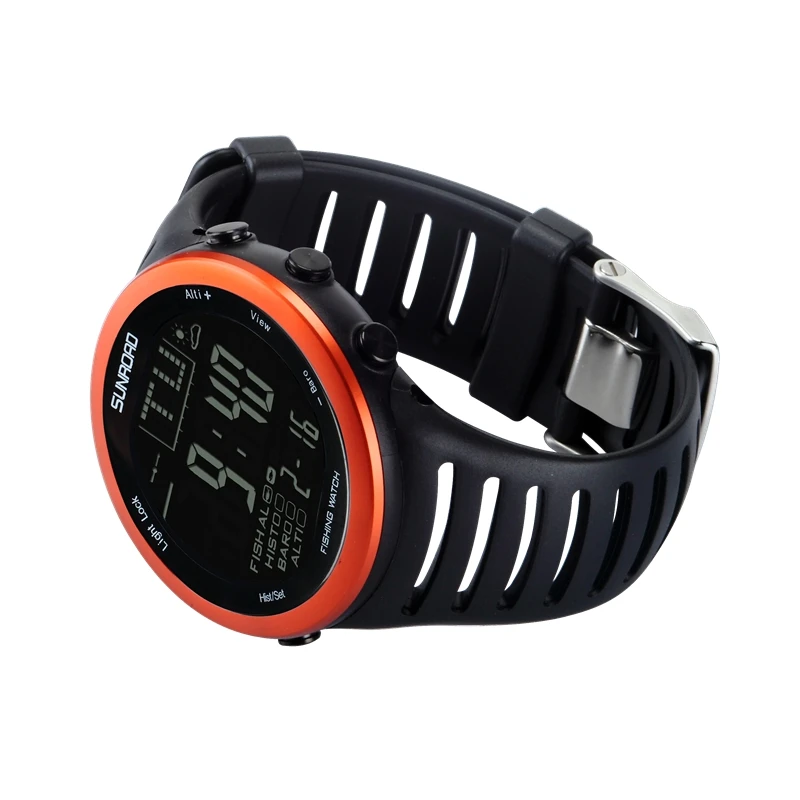 SUNROAD FR720 Digital Fishing Watches Sports Barometer Wristwatch