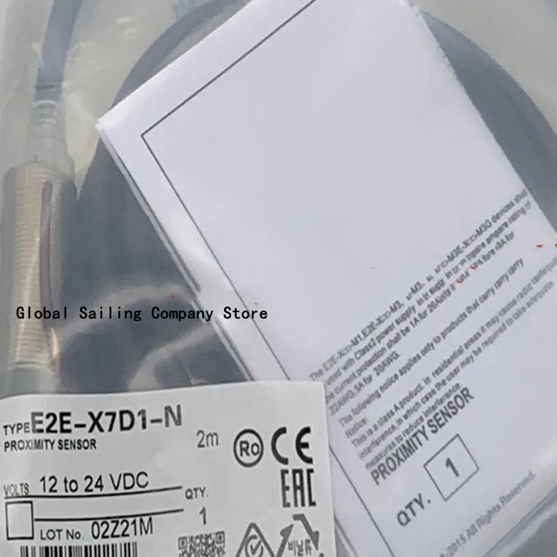 

2PCS New Proximity Switch E2E-X7D2-M1TGJ-U E2E-X7D1-M1TGJ-U E2E-X7D2-M1TGJ E2E-X7D2-M1TGJ-U-Z E2E-X7D1-M1TGJ E2E-X2D1-M1TGJ-U-Z