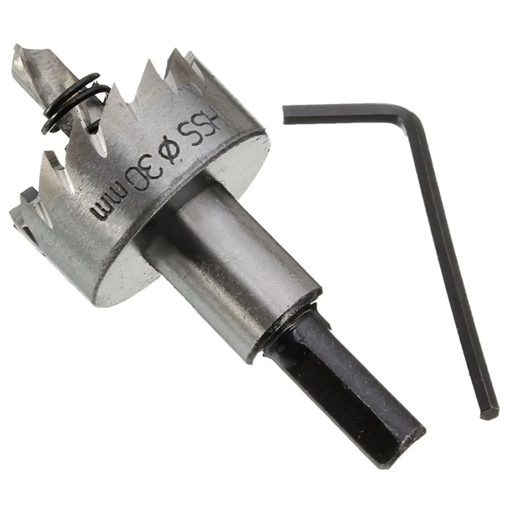 

5pcs 16-30mm Hole Saw Opener Drill Bits Set for Wood Steel Aluminum Plate Iron Hole Saw Kit Hole Saw Kit Carbide Hole Saw Kit