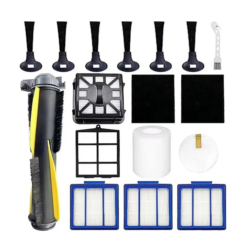 

Фильтр для боковой щетки, фильтр для основной щетки, хлопковые запасные части, подходят для аксессуаров роботов-подметания акул, IQ RV1001AE RV101