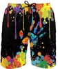 Summer Beach Art Man Swimsuit Men's Floral Board Shorts 3D Print Painting Swimwear Trunks Swimming Sports Mens Swim Wear Hawaii 2