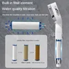 4 Modes Adjustable High Pressure Shower Head With Switch On Off Button Sprayer Water Saving Shower Nozzle Filter For Bathroom 4