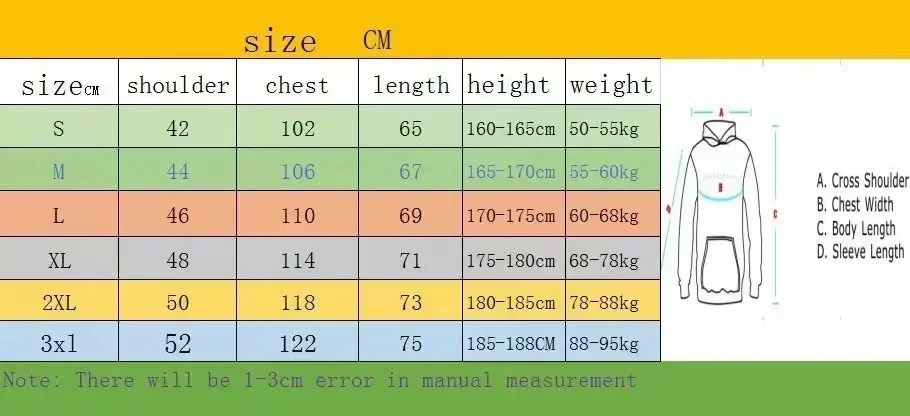 2023 Spring and Autumn Season New Men's Fashion Casual Cartoon Anime Print Hooded Sweater Hip Hop Street Loose Size Sports Top