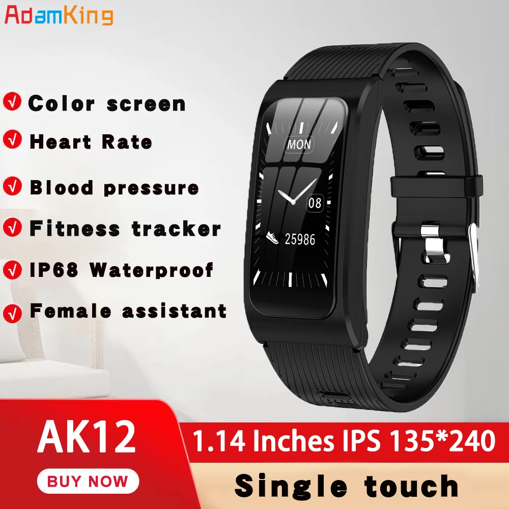 

Smart Bracelet Men Women Heart Rate Sports Band Blood Pressure Fitness Tracker Waterproof Color Watch For Android IOS Wristwatch