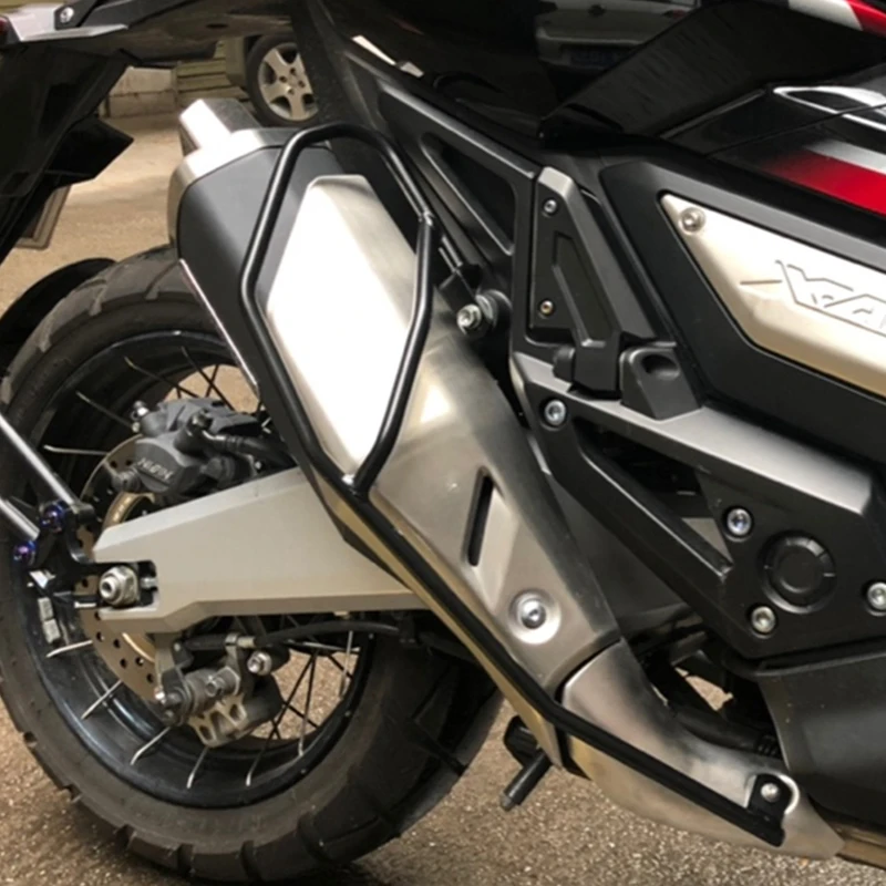 X-ADV750 Steel Collision Rod Exhaust Pipe Protection Bumper Frame Protector Fit for Honda X-ADV 150 300 750 1000 XADV -