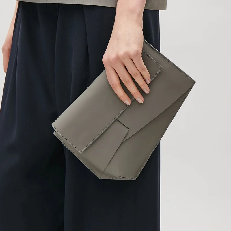 

Сумки через плечо из коровьей кожи, Асимметричная Лоскутная сумка-клатч