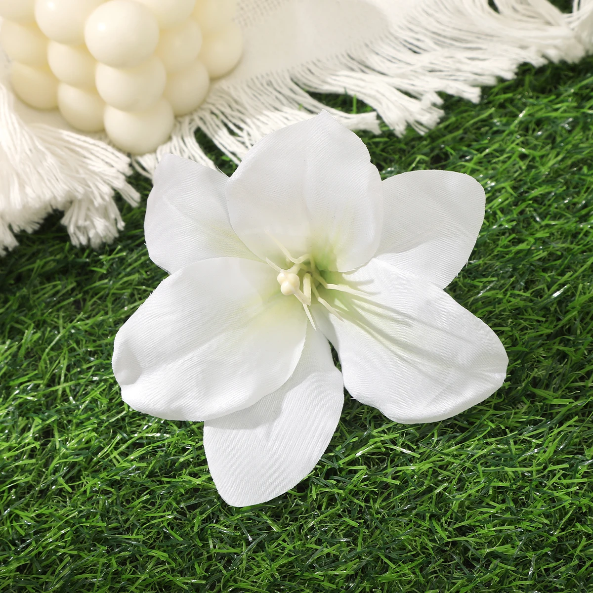 Large Flower Hairpin For Women Bohemia Hawaii Side Clip Styling Headwear Ladies Party Travel Hair Clips Accessories Barrette