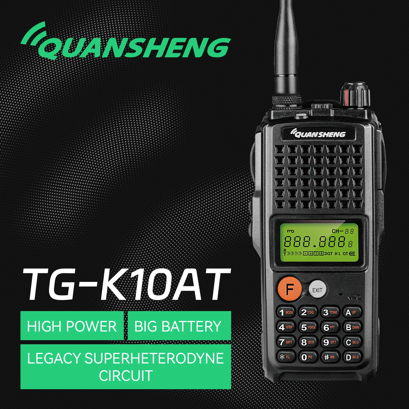 

Walkie Talkie Long Range Walkie Tolkie Two Way Radio Rechargeable Single Band Transceiver Woki Toki UHF/VHF Portable Radio