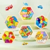 Baby Montessori Toys Wooden Puzzle Tangram Jigsaw Puzzle Game 3D Puzzle Preschool Early Learning Educational Toy for Children 3