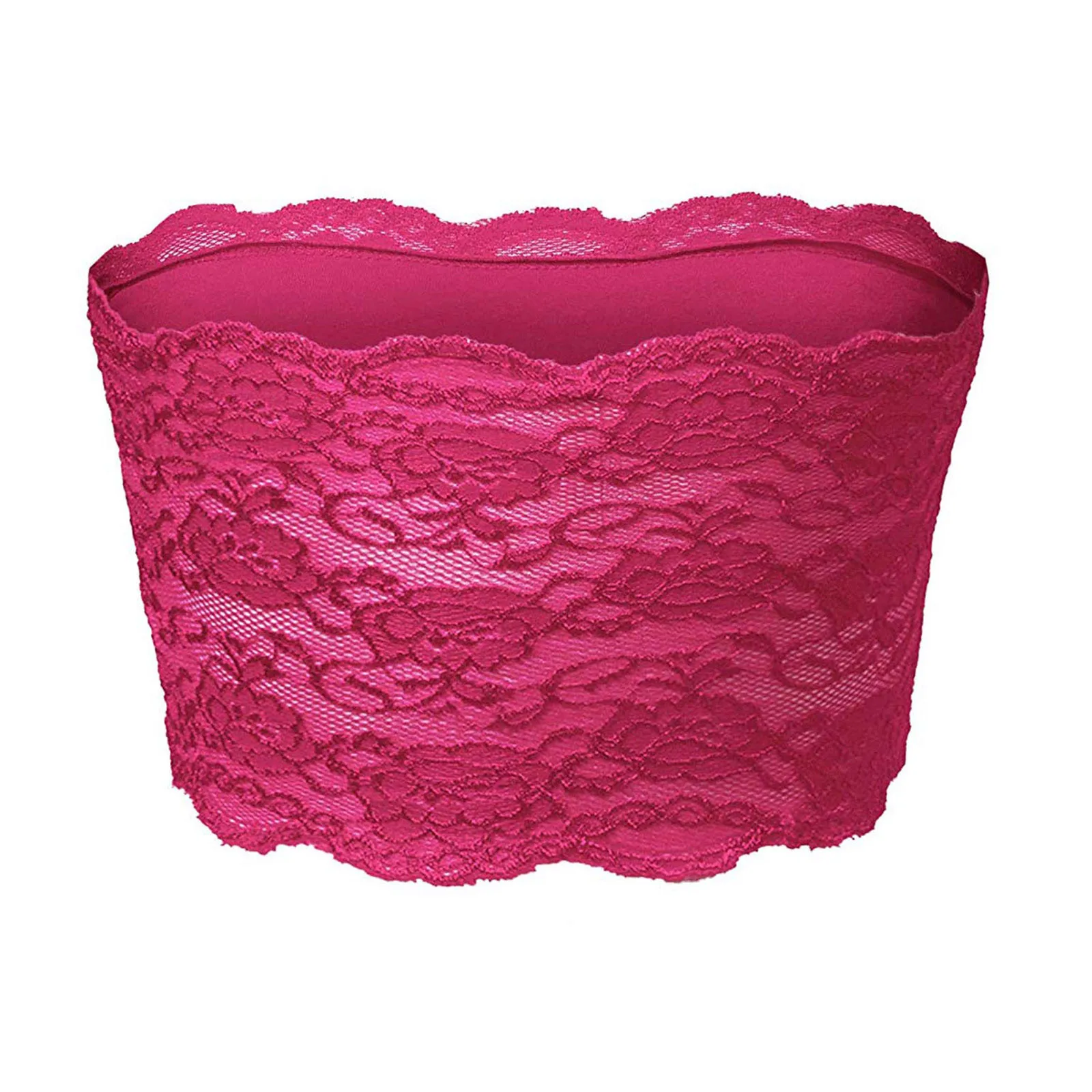 Ladies Seamless Tube Top Lace Beauty Back Chest Wrapping Underwear Strapless Bras For Fine Womens Soild Erotic Lingerie Women Lingerie Bra Women Tube Tops