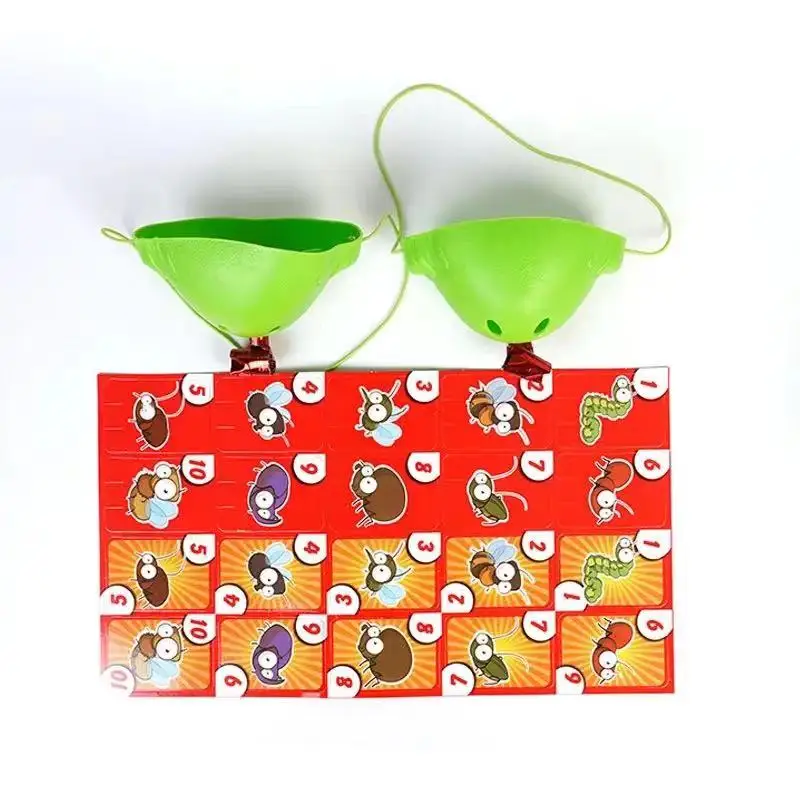 Lizard Mask Waving Tongue Licking Card Children's Desktop Game Parent-child Interaction Fun Game Family Gathering childrens toys parent child interactive toy
