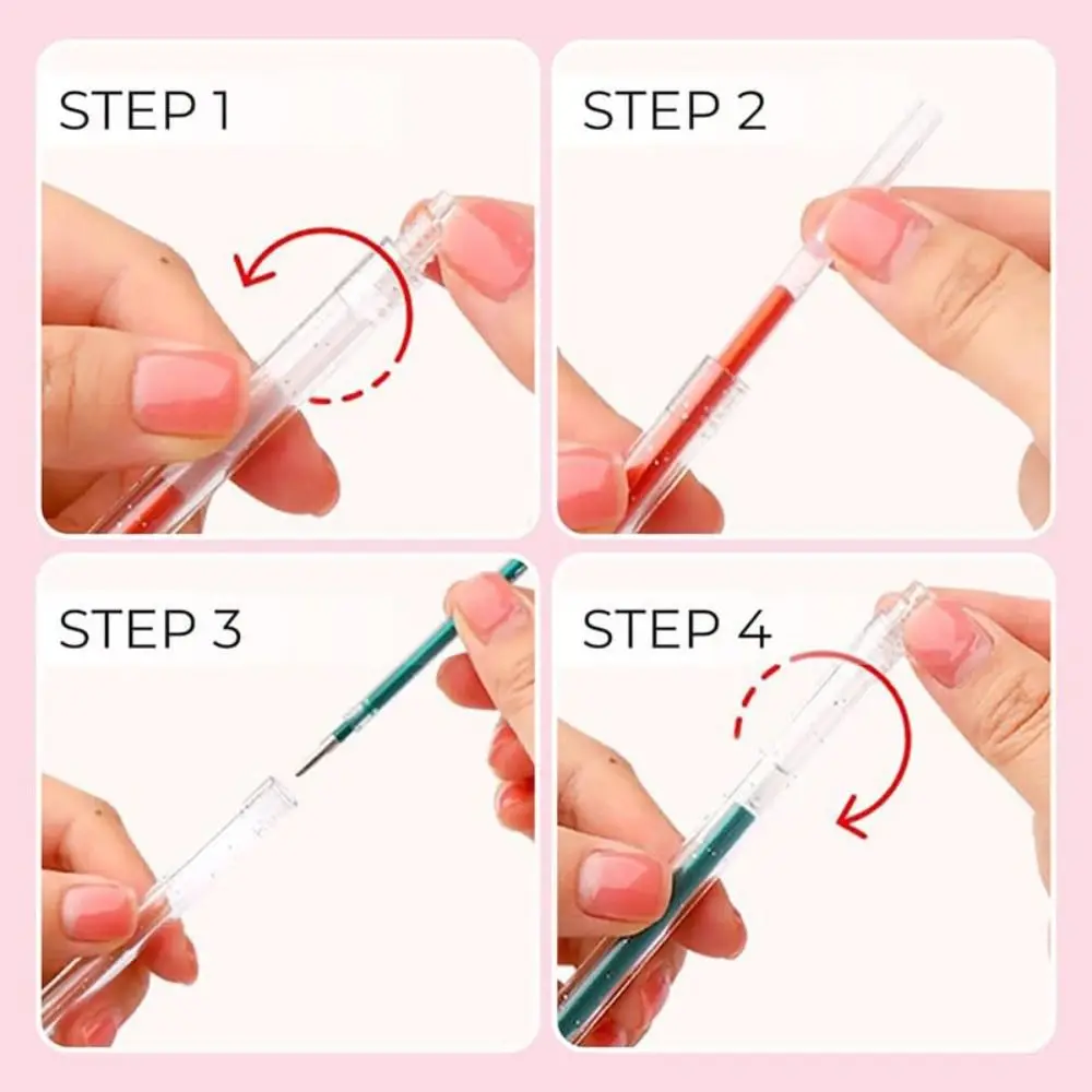 Glitter Gel Pen Set Colored Pens Set Students Marking Highlighter Pen Students Stationery for Drawing Gel School Supplies