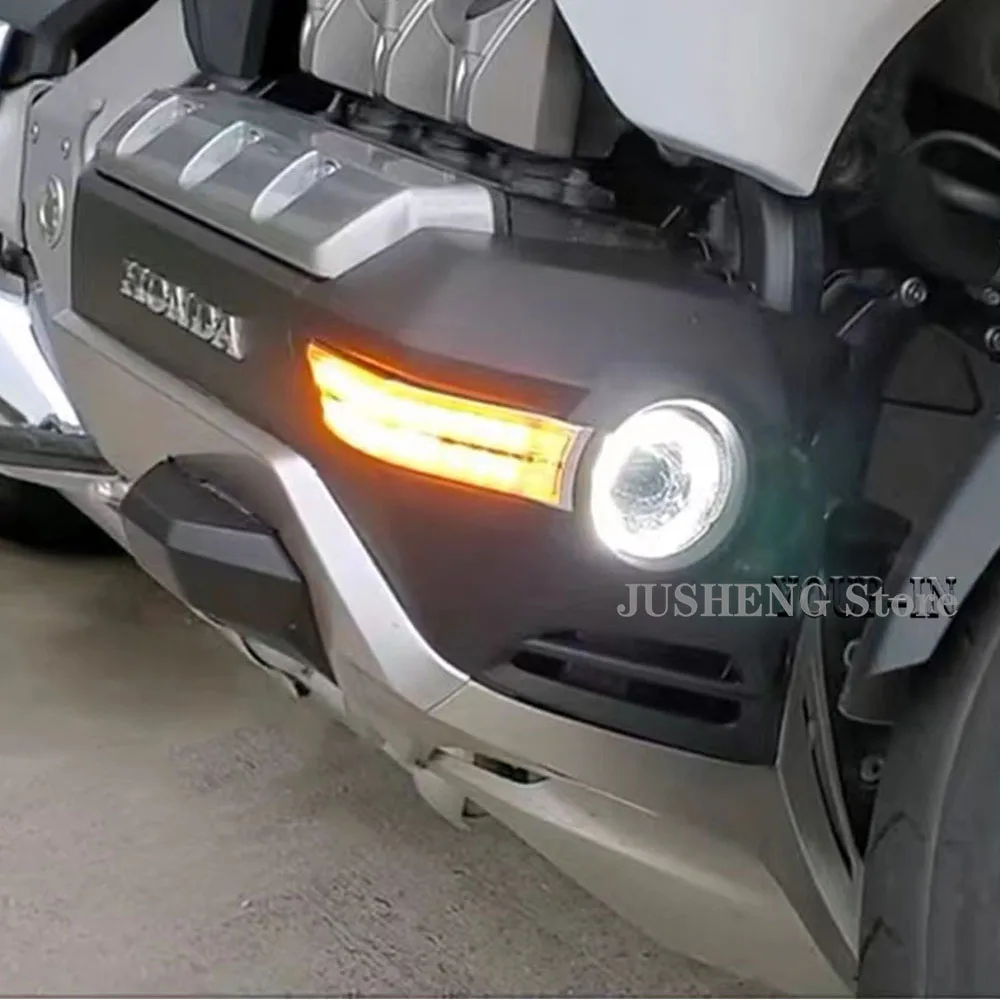 Motorcycle Parts Fog Light Side Auxiliary Light LED Decorative Lig For Honda GOLD WING GL 1800
