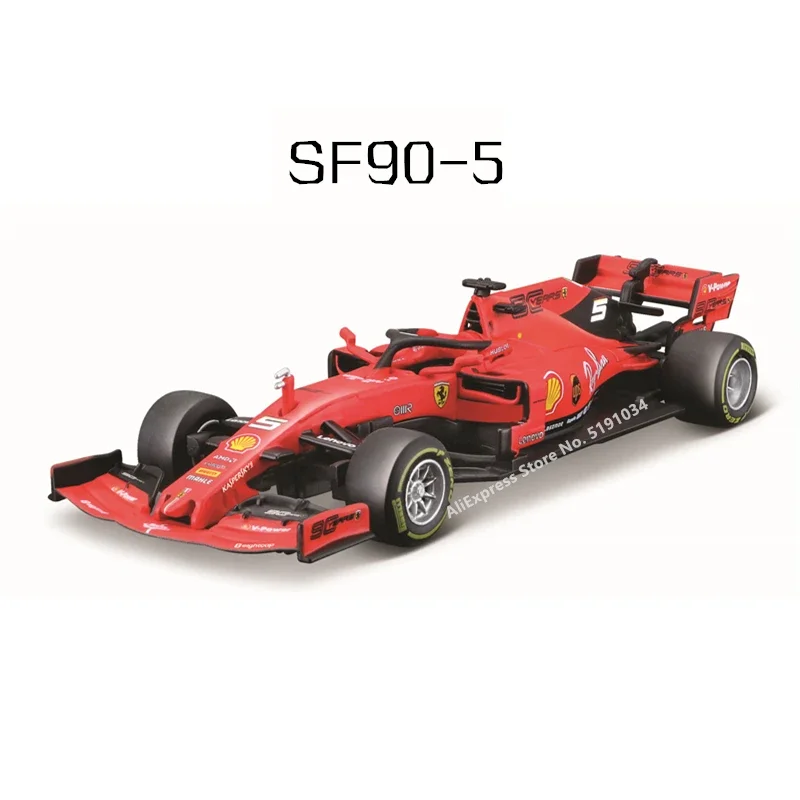 Burago 1:43 Ferrari SF70 2017 #5 #7 Alloy F1 car model diecasting model car  simulation car decoration collection gift toy B250 - AliExpress