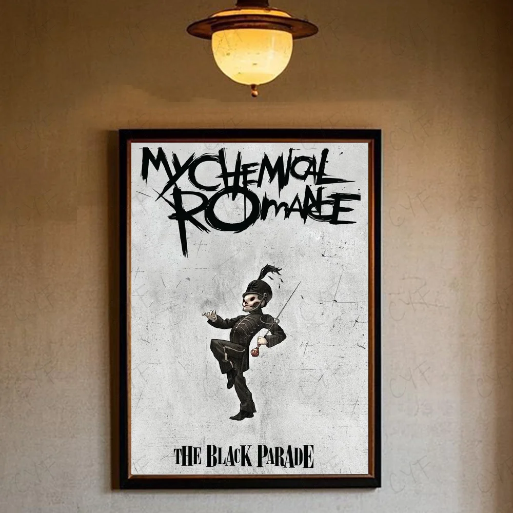 My C-Chemical R-Romance Poster, hochwertige Wandkunst für Zuhause, Büro, Schlafzimmer, Wohnzimmer, Flur, Bar, perfekte Geschenkidee – Detail 6