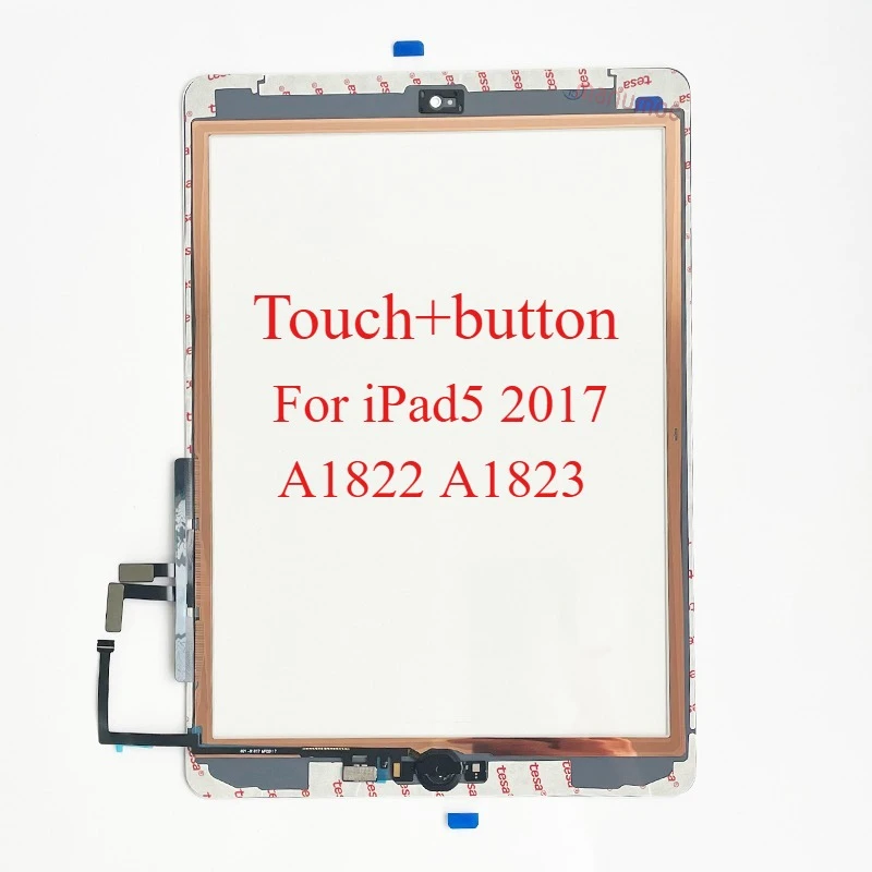 Touchscreen Displayglas Für IPad 5 A1822 A1823 Digitizer + Kleber