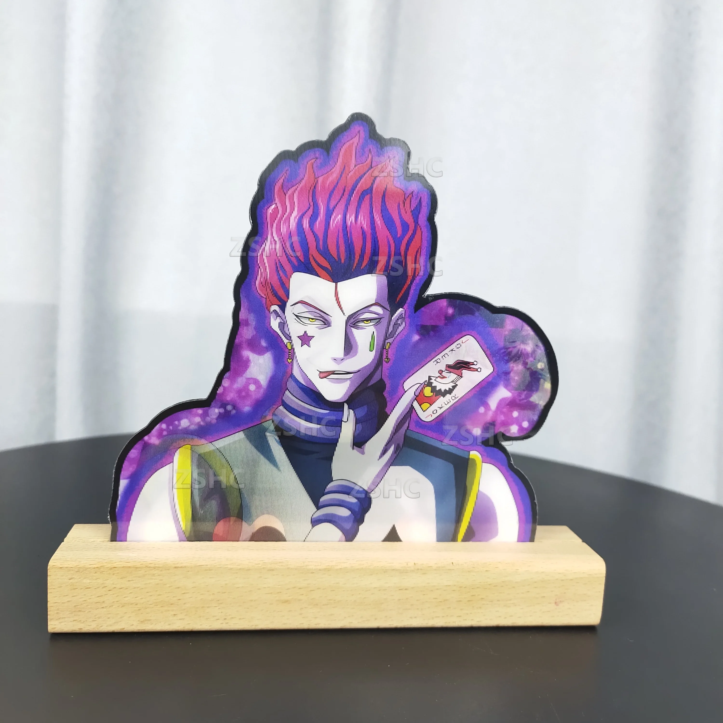

Наклейки для движения Hunter X Hunter Hisoka, аниме водонепроницаемые наклейки для автомобиля, ноутбука, холодильника, стены и т. Д. Наклейка на стену игрушка подарок
